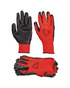 Large 10pk Nitrile Poly Gloves 