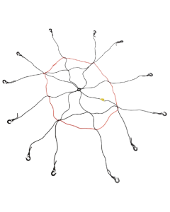 60" x 72" Spider Net with Adjustable Hook