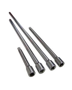 4 pc 1/4" Drive Extension Bars