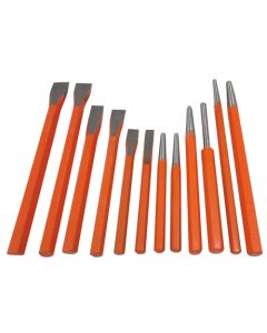 12-piece Heavy Duty Punch and Chisel Set
