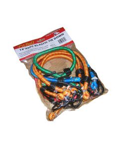 AJ Wholesale 6pc 24" Elastic Tie Downs