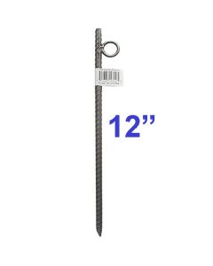 12" Rebar Stake w/Loop