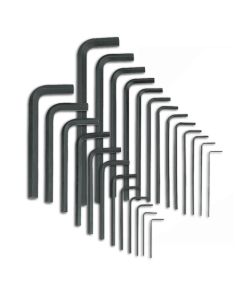 25-piece SAE and MM Hex Key Set