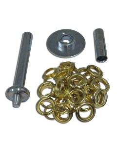 60-piece Grommet Set with Punch