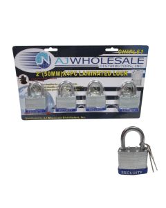 4-pack 2-inch Keyed-Alike Padlocks