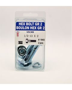 2pk Hex Bolt