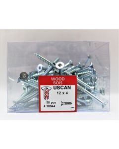 Flat Wood Screw - assorted