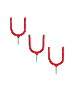 3pc Screw In Hooks