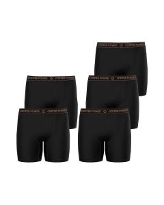 Copper Power Men's 5-Pack Assorted Boxer Briefs