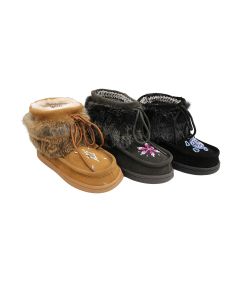 Details Ladies Ankle Moccasins