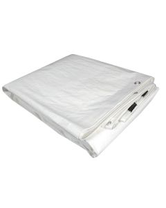 WASP 6-mil HEAVY DUTY WHITE Poly Tarp