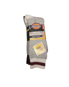 Dickies 3-Pair Men's Thermal Wool Blend Crew Socks