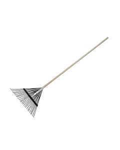 24 Tine Metal Leaf Rake