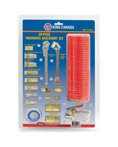 King Canada K-1620 20-piece Pneumatic Accessory Kit