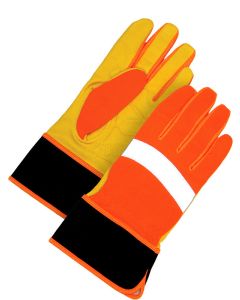Bob Dale Gloves Hi-Vis Orange Crossover Gloves
