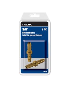 ROK 14256 2pc 3/8" Barbed Hose Mender