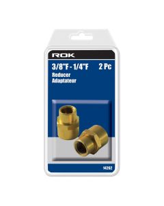 ROK 14262 2pc 3/8"F - 1/4"F Reducer
