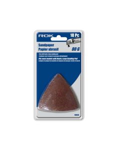 10pc 80G Triangle Sandpaper