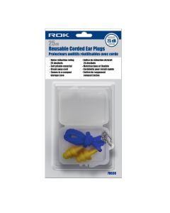 Ear Plugs Reusable w/ String