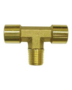 1/4"M x 1/4"F x 1/4"M Tee