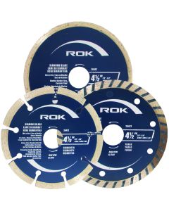 3-piece 4-1/2-inch Contractor Diamond Blade Set