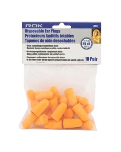 Foam Ear Plugs 10 Pr