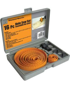 Power Sonic 16 PC Hole Saw Set