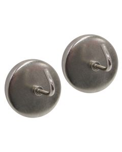 ROK 70241 2-pack 2-inch 15-lb Magnetic Hooks