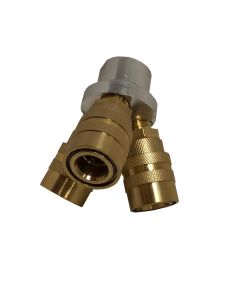 3 Way Brass Coupling