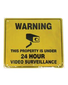 24 Hour Surveillance Sign