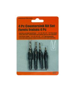 4 Pc Countersink Bit Set
