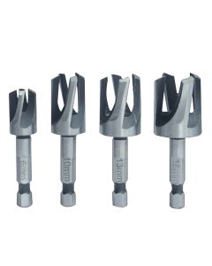 4pc Plug Cutter Set