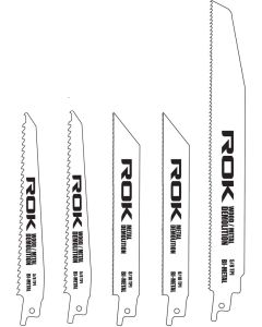 ROK 5pc Recip Blade Demo