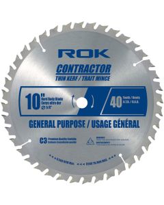 ROK 10" 40T Gen Purpose Saw Blade