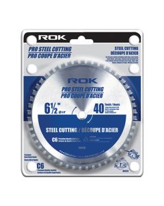 6-1/2" x 40T Steel Saw Blade