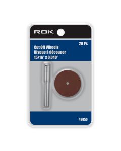 20 PC Cut Off Wheel 15/16" With Mandrel