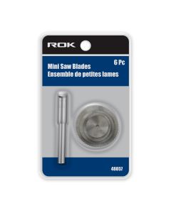 6pc Mini Saw Blade w/ Arbor