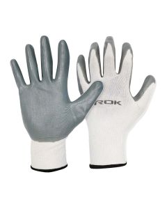 ROK 70810 Grey Nitrile Coated Gloves