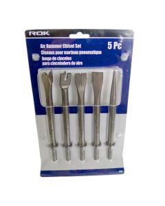 ROK 5pc Air Hammer Chisel Set