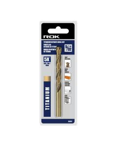 Drill Bit Titanium 5/32"