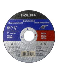 4-1/2" x 1/8" Metal Cut-off Wheel - Flat