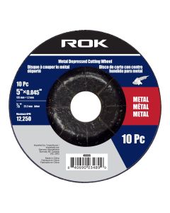  10pk 5”x.045”x 7/8” Metal Depressed Cutting Wheel