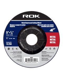 5" x 1/8" Metal Cutting/Grinding Wheel - Depre