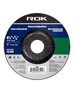 4-1/2" x 1/4" Concrete Grinding Wheel