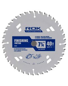 ROK 7 1/4X40T Blade Rok Coated