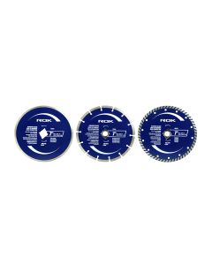 3pc 7" Diamond Blade Set