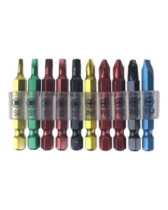 10pc 2" CRV Screwdriver Bit Set