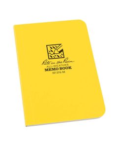 Yellow Pocket Book 3.5 x 5"