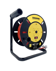 50' 14/3 Extension Cord Reel