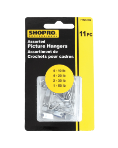 11PC Assorted Picture Hangers
